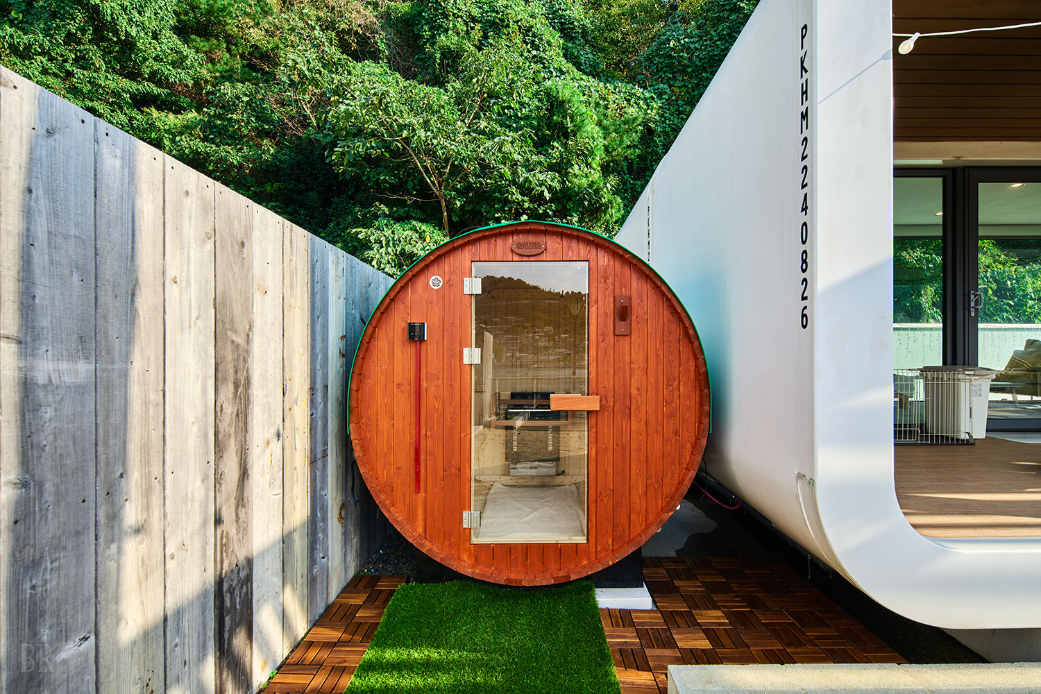 アウトドアサウナ