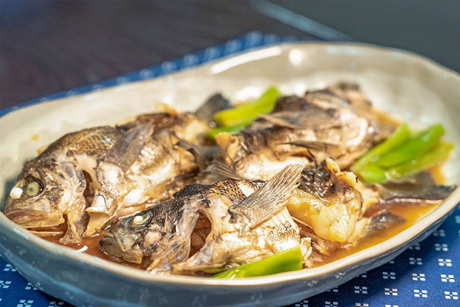 地魚煮付け